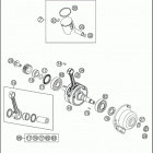 2016 85 SX ENGINE Crankshaft , piston