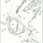 2016 FE 250 CHASSIS Рама