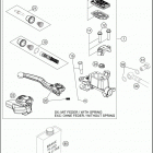 2016 FE 350 CHASSIS Главный цилиндр тормозной