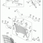 2016 701 SUPERMOTO ENGINE Система охлаждения
