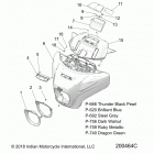 N19TCBAA/TCAAA - CHIEFTAIN/CHIEFTAIN LIMITED ALL OPTIONS Body, fairing asm 1 - n19tcbaa  /  tcaaa all options (20...