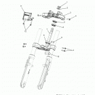N18MSA00/MSB00/N182SA00 - SCOUT 1200 ALL OPTIONS Steering, upper and lower clamps - n18msa00  /  msb00 al...