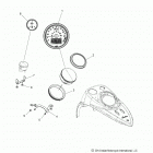 CHIEF DARK HORSE ALL OPTIONS (N20TEDAAAH/AABH/AACH/AAEH) Electrical, instrument cluster - n20tvaaa all options (4...