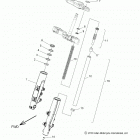N19TRAAA - ROADMASTER ALL OPTIONS Suspension, front forks - n19traaa all options (49indian...