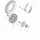 N19MTA00/MTB00 - SCOUT BOBBER ALL OPTIONS Wheel, front - n19mta00  /  mtb00 all options (200255)