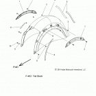 N19CCDAAAH/AABH/AACH/AAEH - CHIEF DARK HORSE Body, fender, rear - n19ccdaa all options (49indianfende...