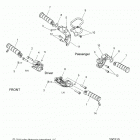 N18MSA00/MSB00/N182SA00 - SCOUT 1200 ALL OPTIONS Chassis, footpegs - n18msa00  /  msb00 all options (2002...