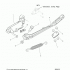 N18MSA11/MSB11/N182SA11 - SCOUT SIXTY ALL OPTIONS Chassis, side stand - n18msa11  /  msb11 (200133)