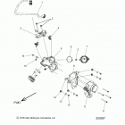 N19TRAAA - ROADMASTER ALL OPTIONS Fuel system, fuel clam shell  /  throttle body - n19traa...