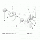 N19TCDAA - CHIEFTAIN DARK HORSE ALL OPTIONS Electrical, turn signals, rear  /  rear lighting - n19tc...