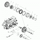 CHIEF VINTAGE DARK HORSE 111 (N21TVDAA/TVDCA) Drive train, clutch and primary drive - n21tvdca all opt...