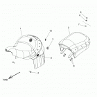 CHIEF DARK HORSE ALL OPTIONS (N20TEDAAAH/AABH/AACH/AAEH) Body, seat - n20tvaaa all options (200502)