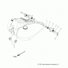 CHIEFTAIN STANDARD THUNDER BLACK (N20TCBAA) Fuel system, fuel tank mounting - n20tcbaa all options (...