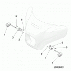 CHIEFTAIN STANDARD THUNDER BLACK (N20TCBAA) Electrical, turn signals, front - n20tcbaa all options (...