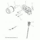 CHIEFTAIN STANDARD THUNDER BLACK (N20TCBAA) Engine, oil filter  /  adaptor, and dipstick - n20tcbaa ...