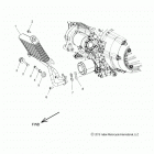 CHIEFTAIN STANDARD THUNDER BLACK (N20TCBAA) Engine, oil cooler - n20tcbaa all options (49indiancoole...