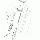 CHIEFTAIN STANDARD THUNDER BLACK (N20TCBAA) Suspension, front forks - n20tcbaa all options (200475)
