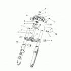N19MTA00/MTB00 - SCOUT BOBBER ALL OPTIONS Steering, upper and lower clamps - n19mta00  /  mtb00 al...