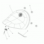 N19MTA00/MTB00 - SCOUT BOBBER ALL OPTIONS Body, seat - n19mta00  /  mtb00 all options (200264)