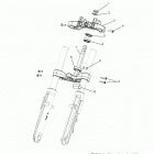N18MSA11/MSB11/N182SA11 - SCOUT SIXTY ALL OPTIONS Steering, upper and lower clamps - n18msa11  /  msb11 al...
