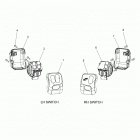 CHIEF VINTAGE DARK HORSE 111 (N21TVDAA/TVDCA) Electrical, switch controls, lh  /  rh - n21tvdca all op...