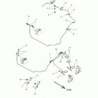 N19TCBAA/TCAAA - CHIEFTAIN/CHIEFTAIN LIMITED ALL OPTIONS Brakes, brake line, front, abs - n19tcbaa  /  tcaaa all ...