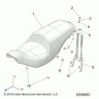 N19TCBAA/TCAAA - CHIEFTAIN/CHIEFTAIN LIMITED ALL OPTIONS Body, seat - n19tcaa  /  tcba all options (200468c)
