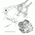 CHIEFTAIN STANDARD THUNDER BLACK (N20TCBAA) Engine, engine mounting - n20tcbaa all options (49indian...