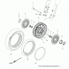 CHIEF DARK HORSE ALL OPTIONS (N20TEDAAAH/AABH/AACH/AAEH) Wheel, front - n20tvaaa all options (49indianwheelfrt14)