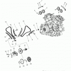 N18MSA11/MSB11/N182SA11 - SCOUT SIXTY ALL OPTIONS Engine, cam chain and sprockets - n18msa11  /  msb11 all...