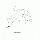 N18TCDAA - CHIEFTAIN DARK HORSE ALL OPTIONS Body, fender, front - n18tcdaa all options (200215)