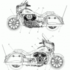 N18TCAA/TCBA - CHIEFTAIN/CHIEFTAIN LIMITED ALL OPTIONS Body, decals - n18tcaa  /  tcba all options (200173)