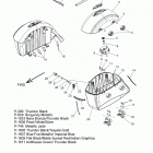 N18TRA/TRE - ROADMASTER/ELITE ALL OPTIONS Body, saddlebag asm. - n18tra all options (200328)