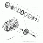 N17TCAAA/TRAAA - CHIEFTAIN/ROADMASTER ALL OPTIONS Drive train, clutch - n17tcaaa  /  traaa all options (49...