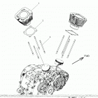 N17TCAAA/TRAAA - CHIEFTAIN/ROADMASTER ALL OPTIONS Engine, cylinder - n17tcaaa  /  traaa all options (49ind...