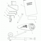 N17TCAAA/TRAAA - CHIEFTAIN/ROADMASTER ALL OPTIONS Tools, tool kit  /  owners manual - n17tcaaa  /  traaa a...