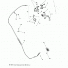 N17TCAAA/TRAAA - CHIEFTAIN/ROADMASTER ALL OPTIONS Controls, clutch lever and cable - n17tcaaa  /  traaa al...