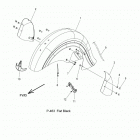 N17TCDAA - CHIEFTAIN DARK HORSE ALL OPTIONS Body, fender, front - n17tcdaa all options (200105)