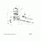 N17TCAAA/TRAAA - CHIEFTAIN/ROADMASTER ALL OPTIONS Brakes, front, lever and master cylinder - n17tcaaa  /  ...