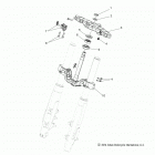 N17TCAAA/TRAAA - CHIEFTAIN/ROADMASTER ALL OPTIONS Steering, upper and lower clamps - n17tcaaa  /  traaa al...