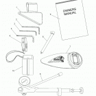 N15TCAAA/TRAAA - CHIEFTAIN/ROADMASTER ALL OPTIONS Tools, tool kit - n15tcaaa  /  traaa all options (49indi...