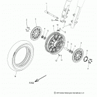 N16CCC/CCV - CHIEF CLASSIC/CHIEF VINTAGE ALL OPTIONS Wheel, front - n16ccc all options (200035)