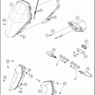 2017 1290 SUPER DUKE GT GREY CHASSIS Фара