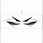 2017 1090 ADVENTURE R CHASSIS Наклейки