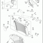 2018 690 ENDURO R ENGINE Система охлаждения