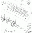 2016 450 SX-F ENGINE Сцепление
