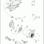 2018 150 XC-W ENGINE Система зажигания