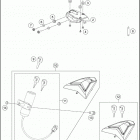 2016 690 ENDURO R CHASSIS Панель приборов