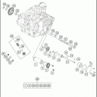2018 500 EXC-F ENGINE Lubrica ting system
