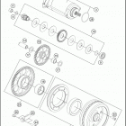 2016 1290 SUPER ADVENTURE ENGINE Electric st arter